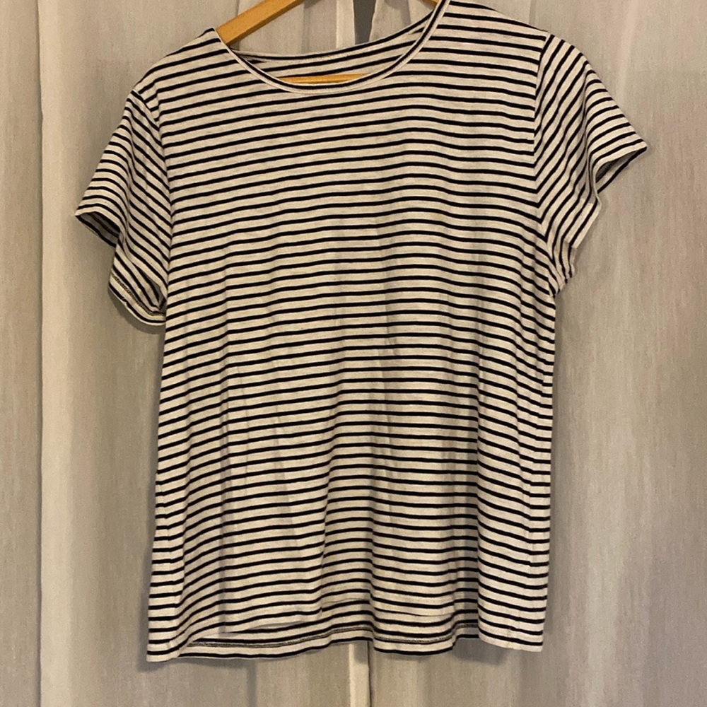J crew striped tee